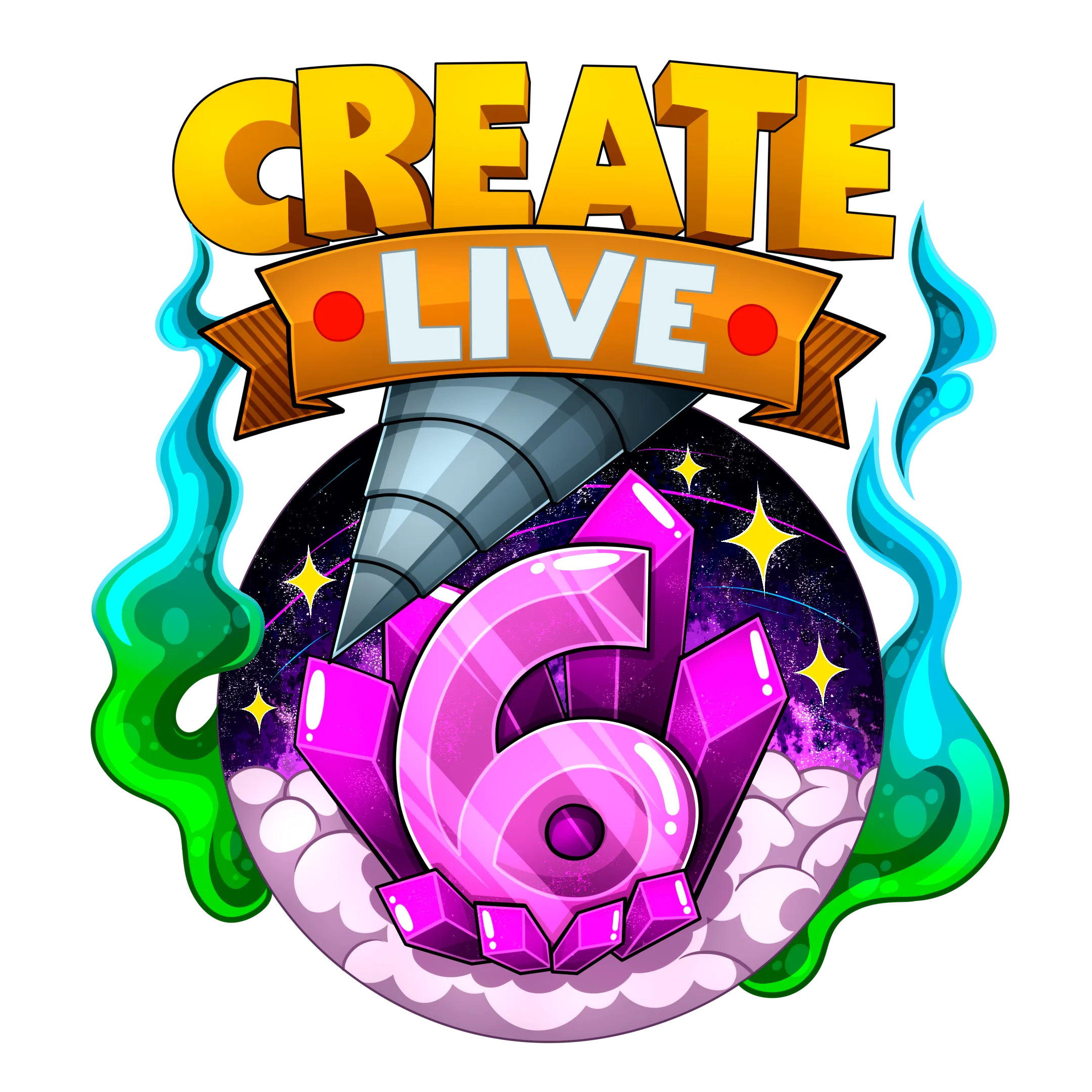 Create Live 6 tag banner
