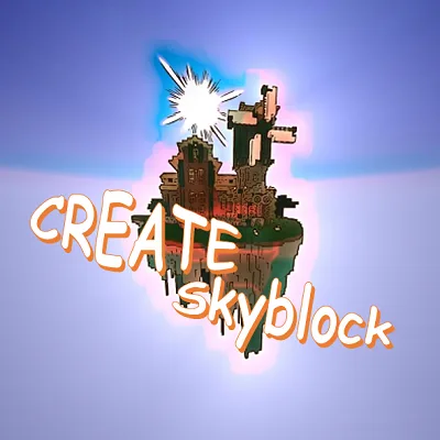 CREATE Skyblock tag banner