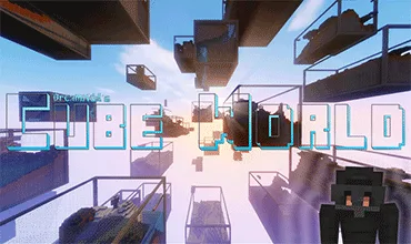 Cube World 2.0 tag banner