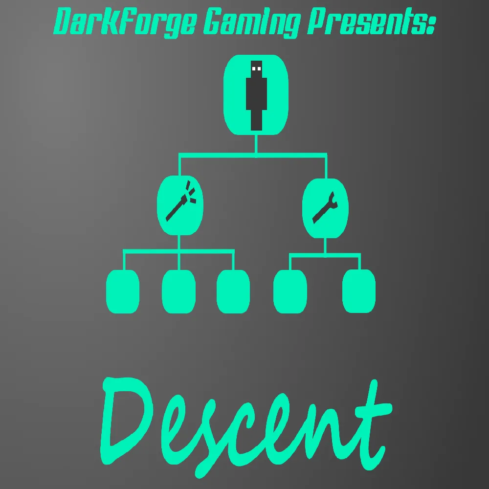 DarkForge Descent tag banner