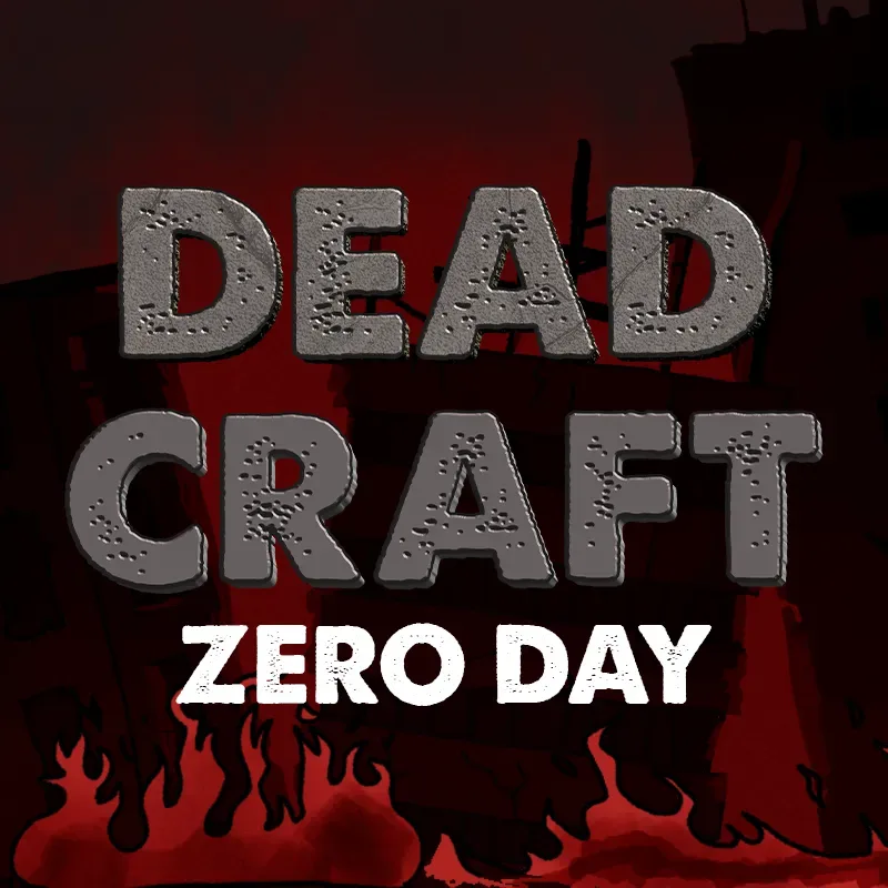 Deadcraft: Zero Day (Post-Apocalyptic) tag banner