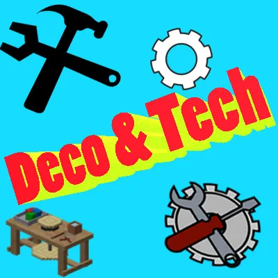 Deco & Tech tag banner