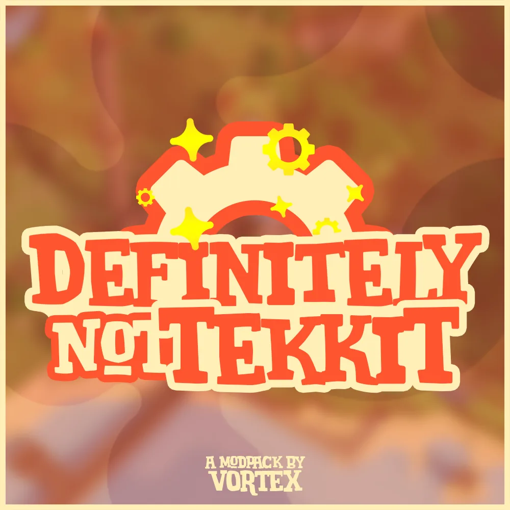 Definitely Not Tekkit tag banner