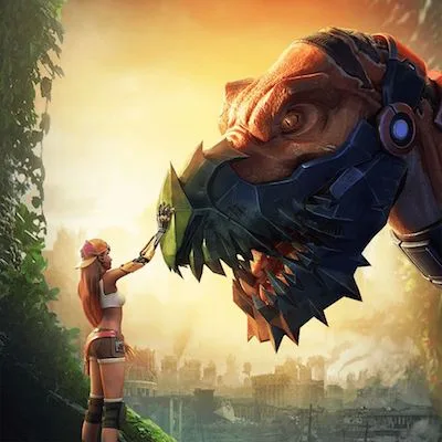 Dinosaur Kingdom tag banner