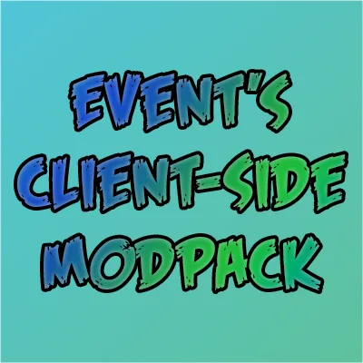 Event's Client-Side Modpack tag banner