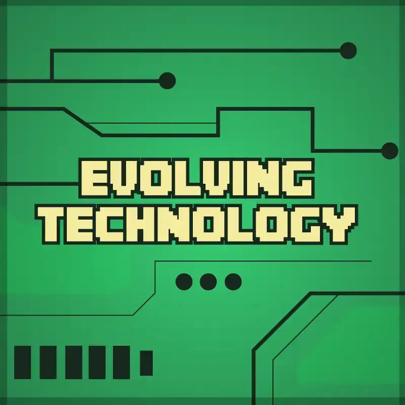 Evolving Technology tag banner