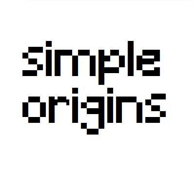[Fabric] Simple Origins tag banner