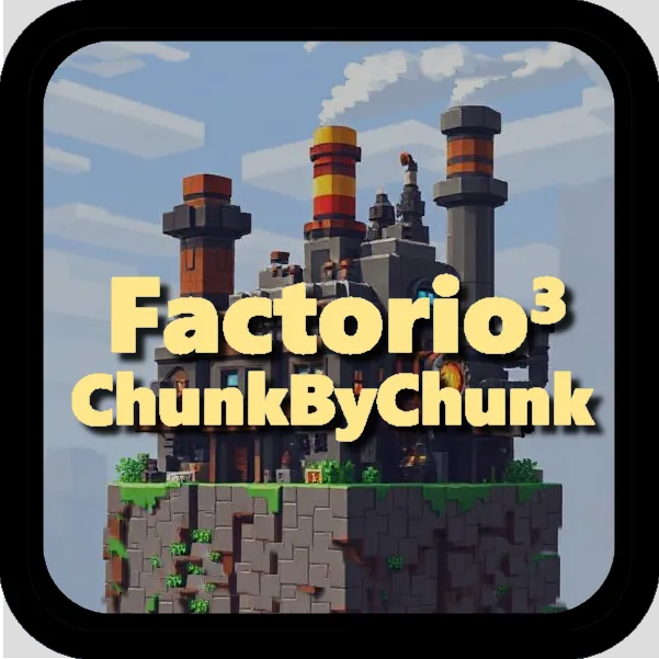 Factorio 3: ChunkByChunk (OxMODPACK) tag banner