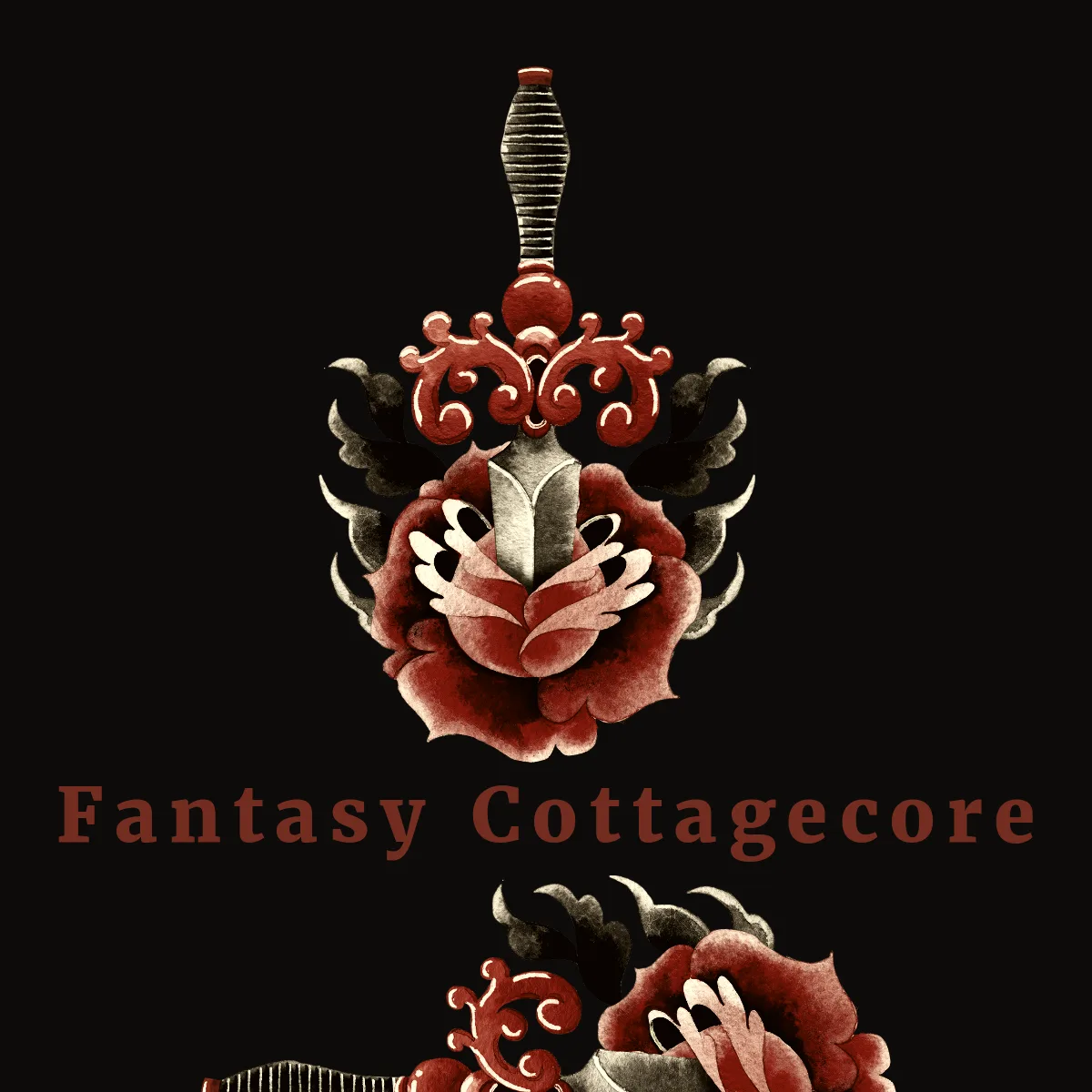 Fantasy CottageCore: [Friends United] tag banner