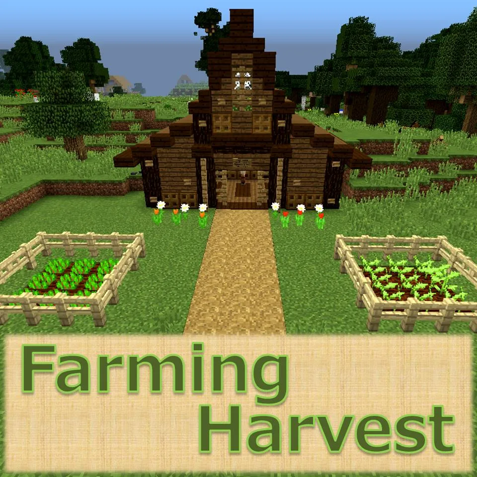 Farming Harvest tag banner