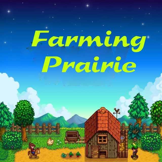 Farming Prairie tag banner