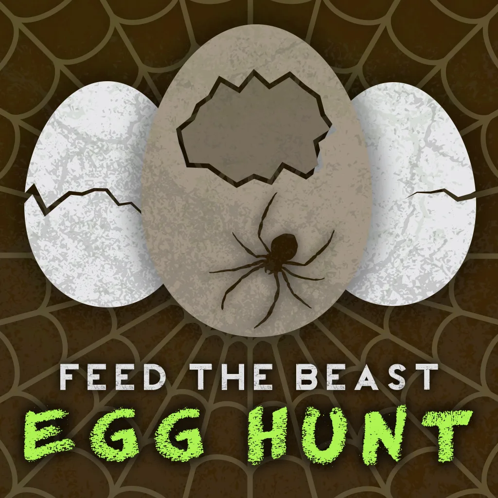 Feed The Beast - Egg Hunt tag banner