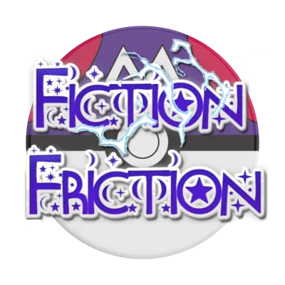 Fiction Friction Pixelated Monsters tag banner