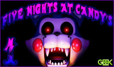 Five Nights At Candys tag banner