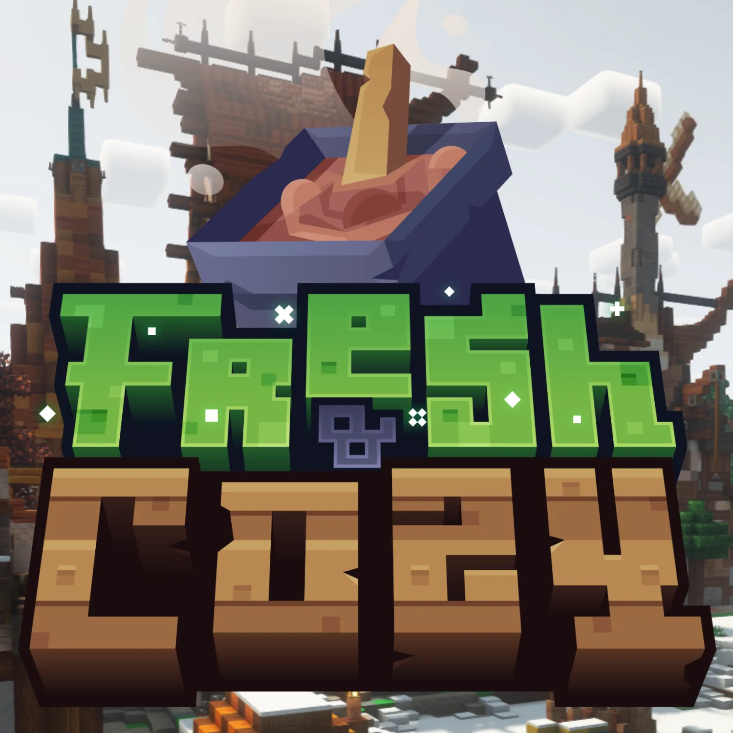 Fresh & Cozy tag banner