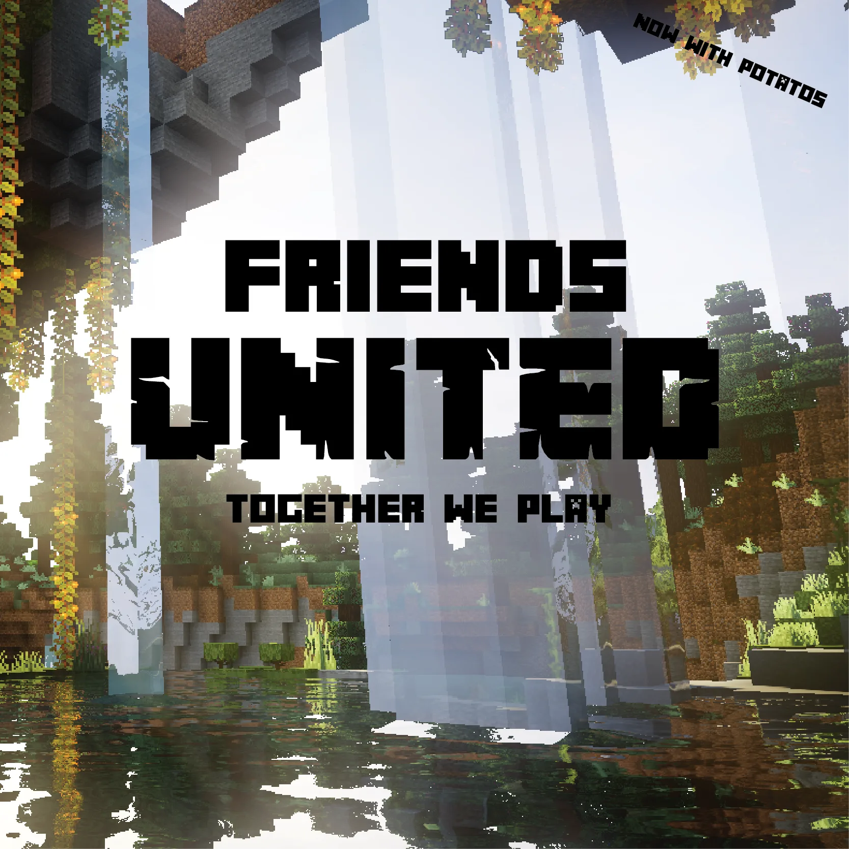 Friends United tag banner