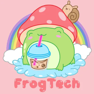 FrogTech tag banner