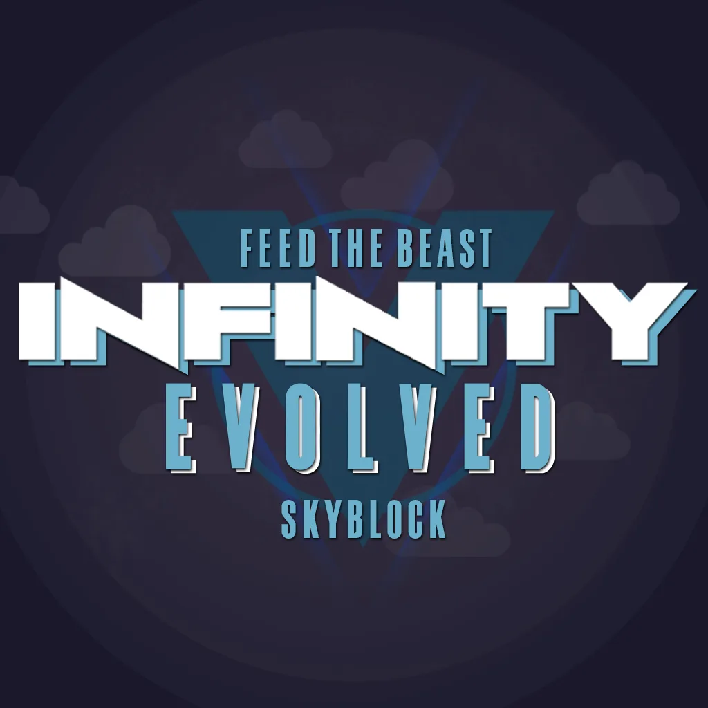 FTB Infinity Evolved Skyblock tag banner