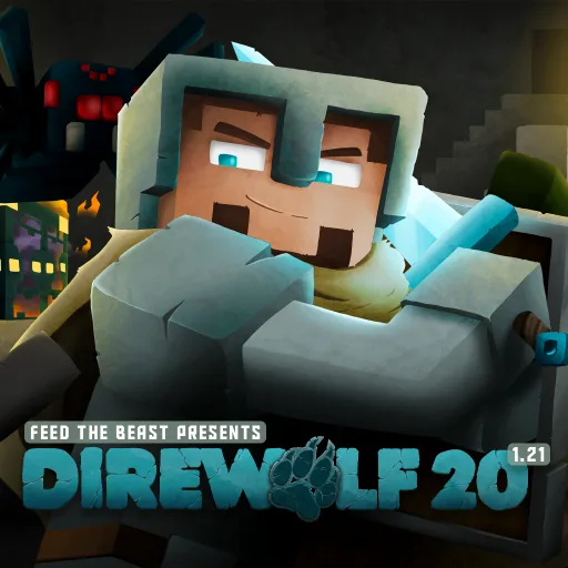 FTB Presents Direwolf20 1.21 tag banner