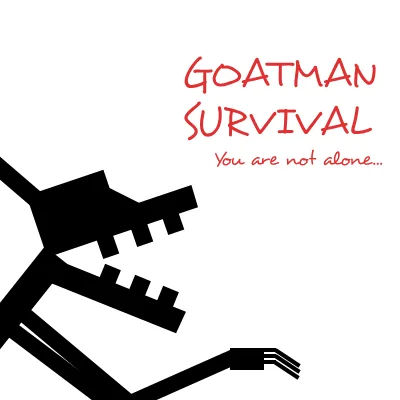 GOATMAN SURVIVAL tag banner