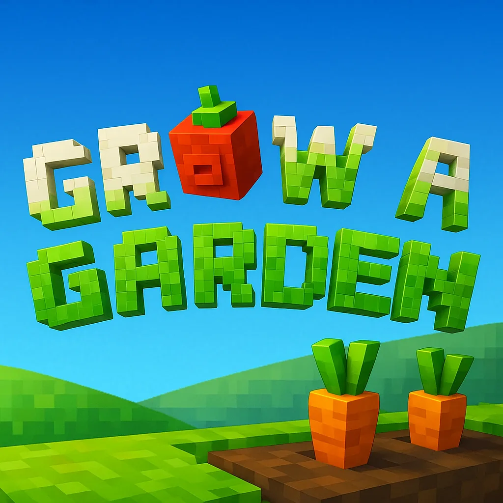 Grow a Garden tag banner