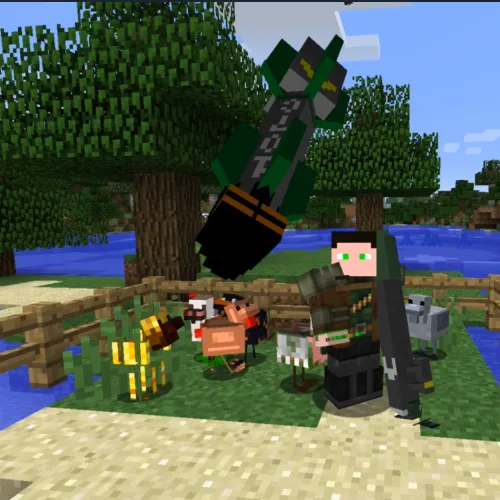 Guns and Chickens tag banner
