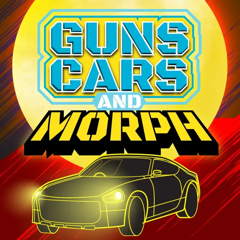 Guns, Cars and Morph tag banner