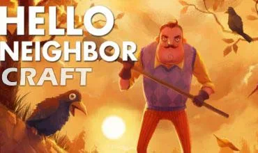 Hello Neighbor Craft tag banner