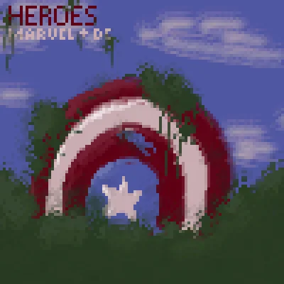 Heroes! (Marvel + DC) tag banner