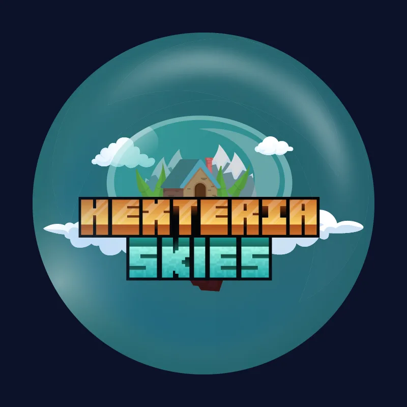 Hexteria Skies tag banner
