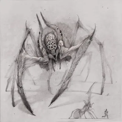 HORROR - Arachnophobia (spider) tag banner