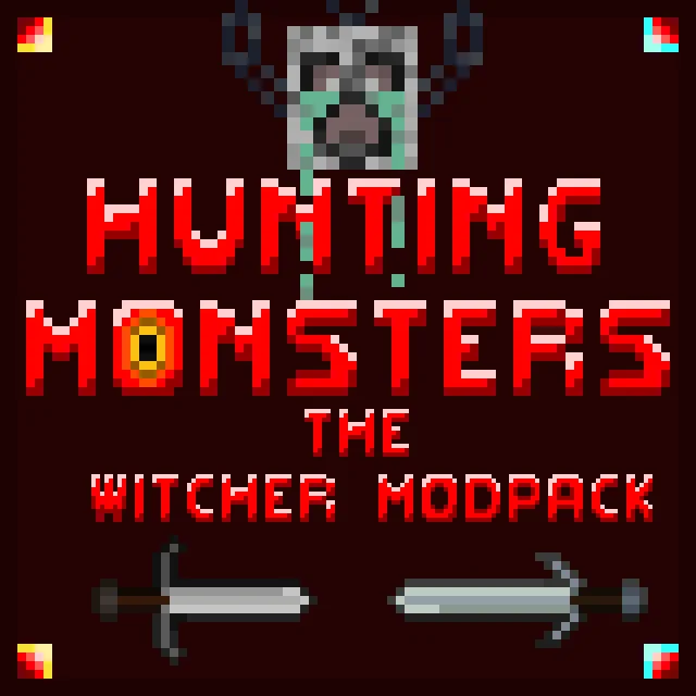 Hunting Monsters The Witcher Modpack tag banner