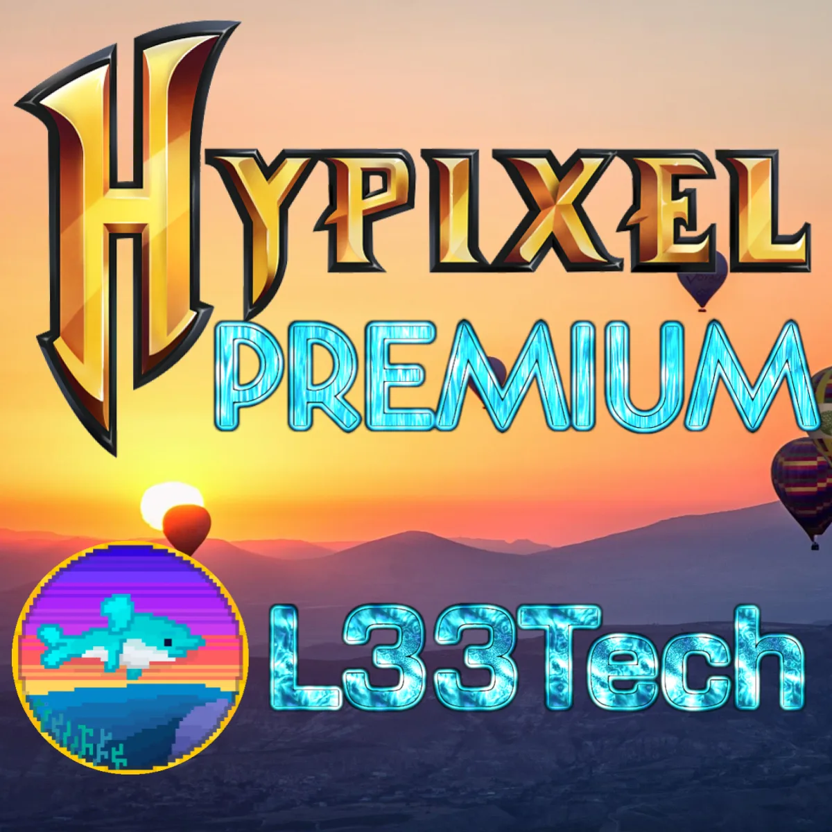 Hypixel Premium tag banner
