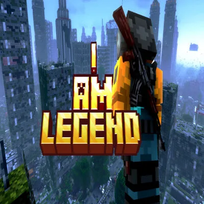I AM LEGEND - Hardcore Zombie Apocalypse tag banner