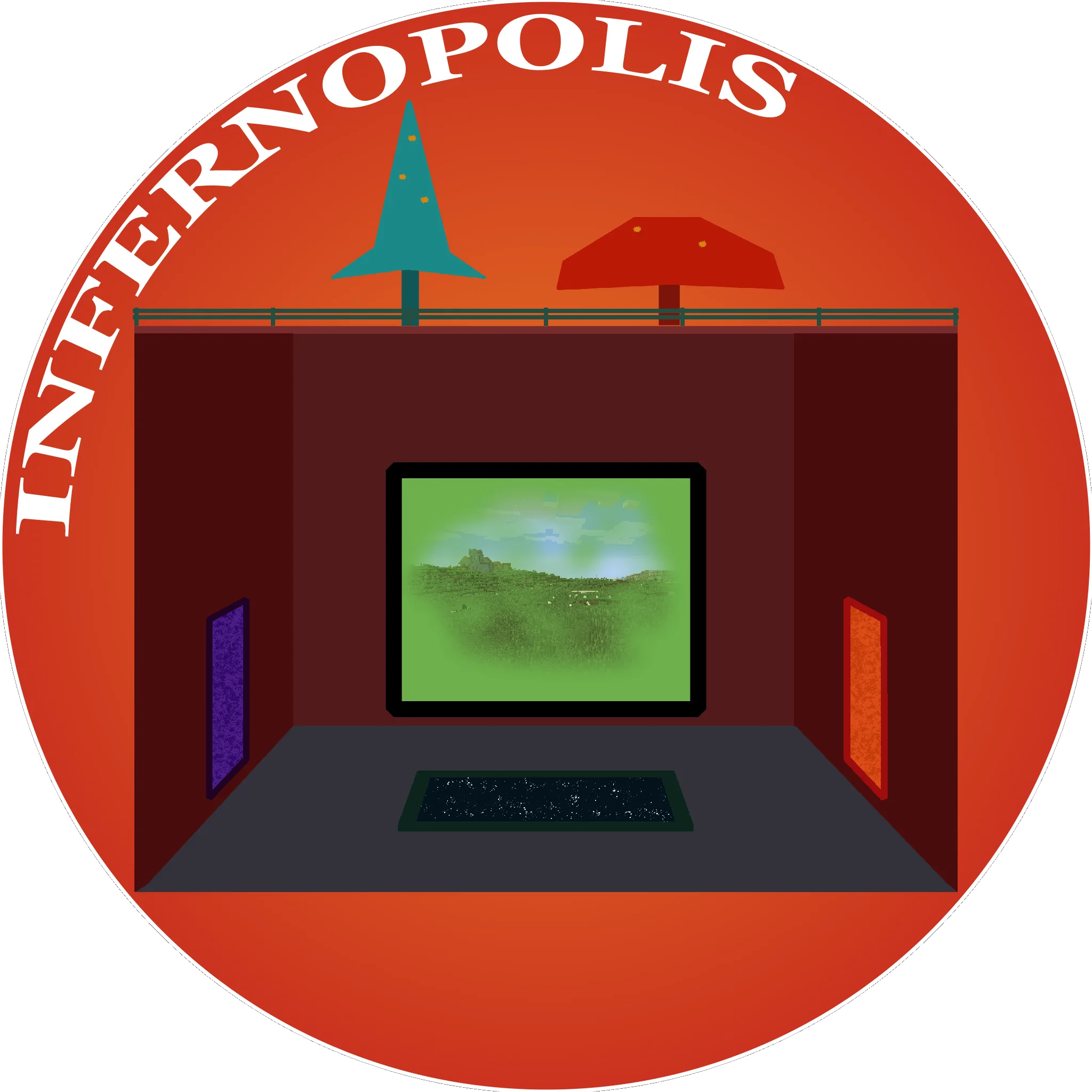 Infernopolis tag banner
