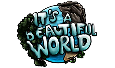 It's A Beautiful World tag banner