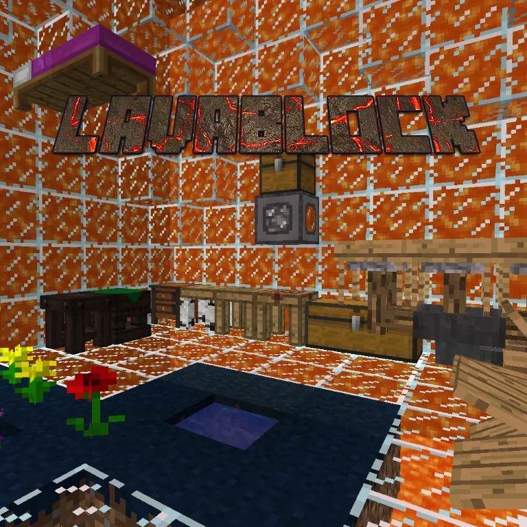 Lavablock tag banner