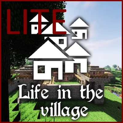 Life in the village LITE tag banner