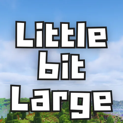 Little Bit Large tag banner