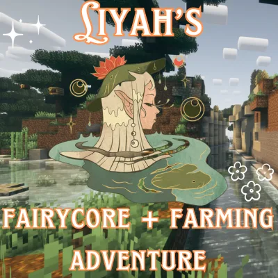 Liyah's Fairycore & Farming Adventure tag banner