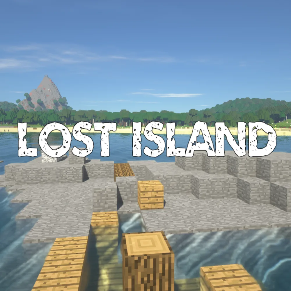 Lost Island tag banner