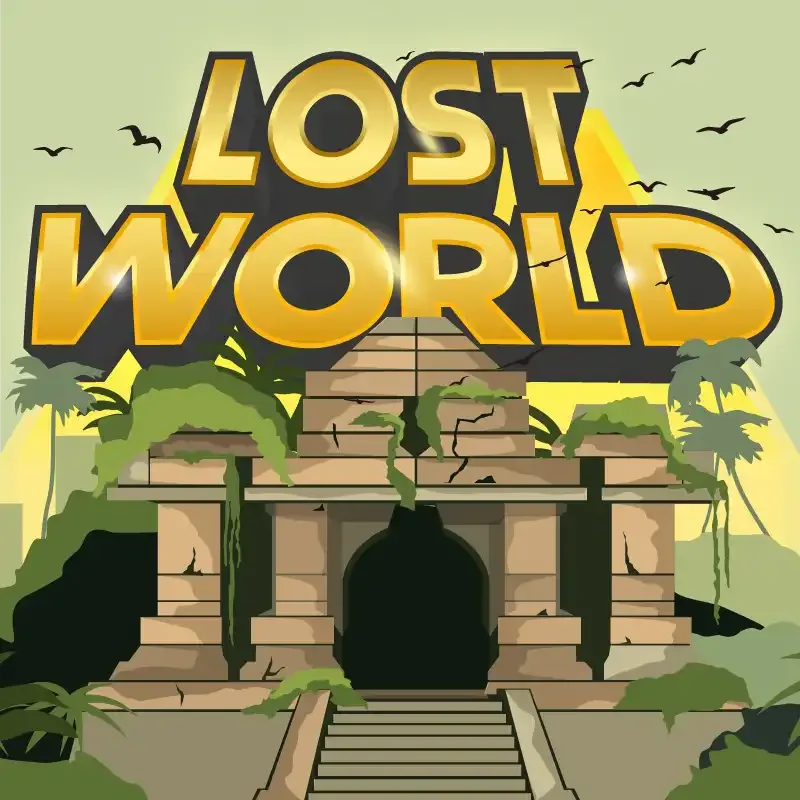 Lost World - Explore and Survive tag banner
