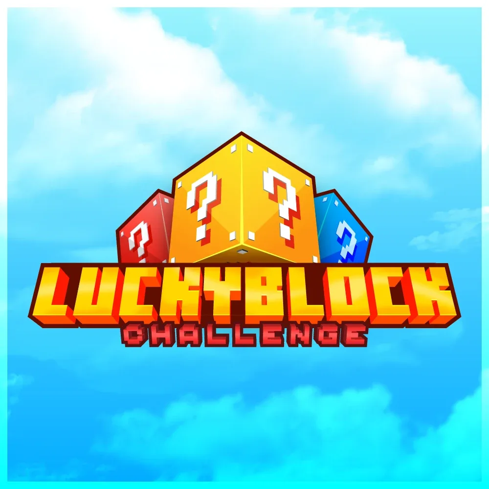 Lucky Block Challenge tag banner