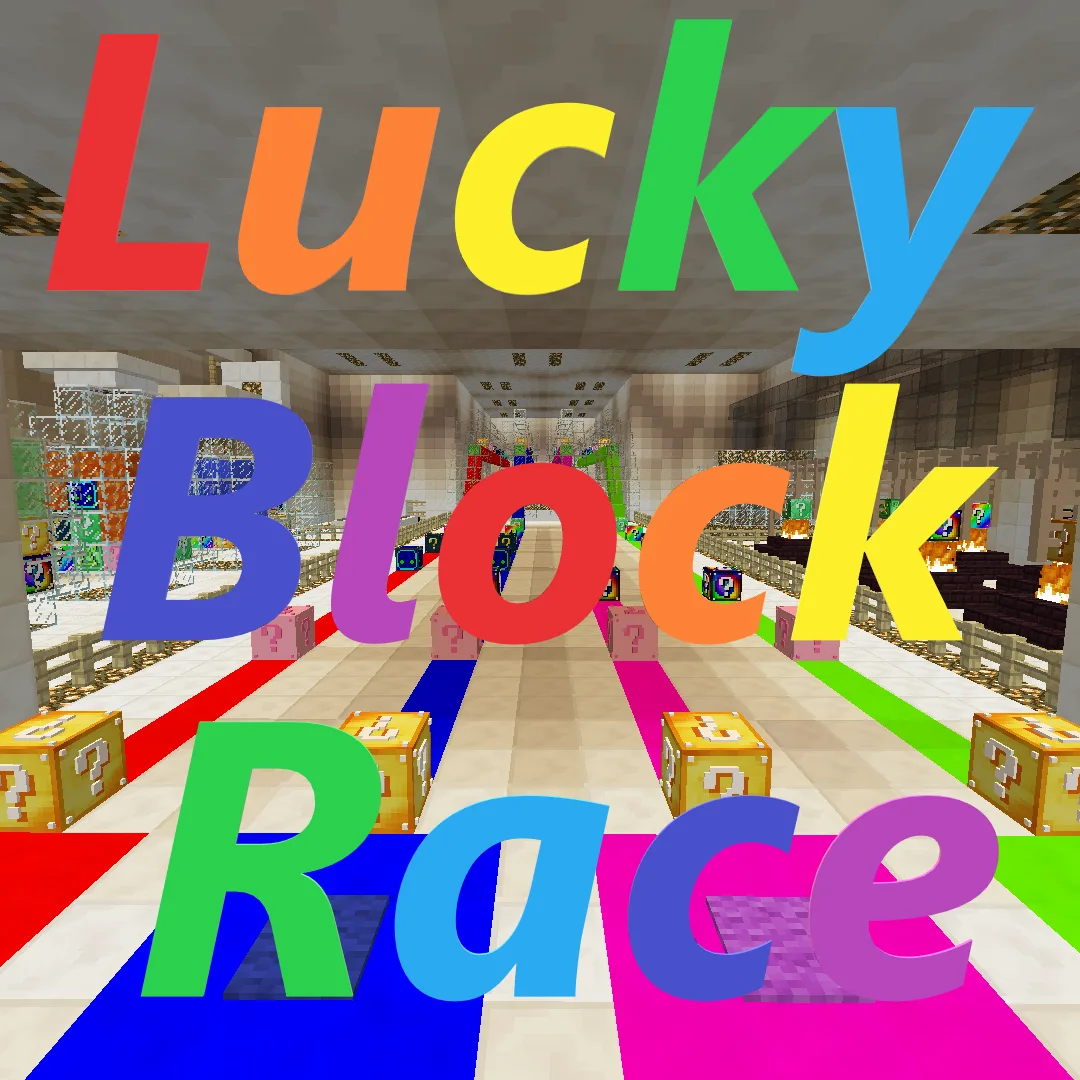 Lucky Block Race - The Luckiest tag banner