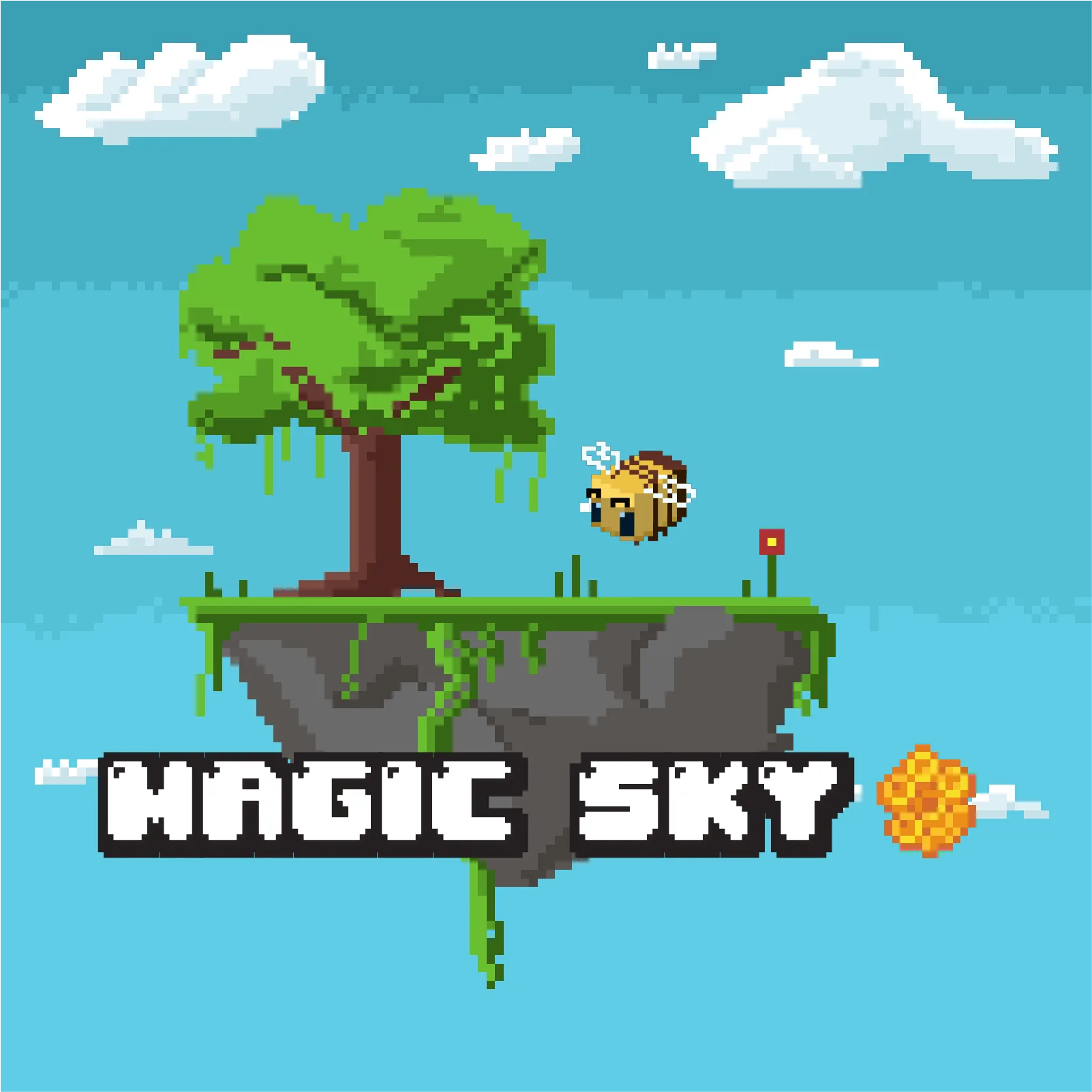 Magic Sky tag banner
