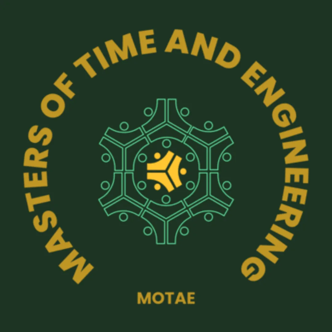 Masters of Time And Engineering tag banner