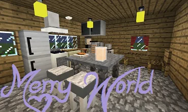 Merry World ModPack V.2 tag banner